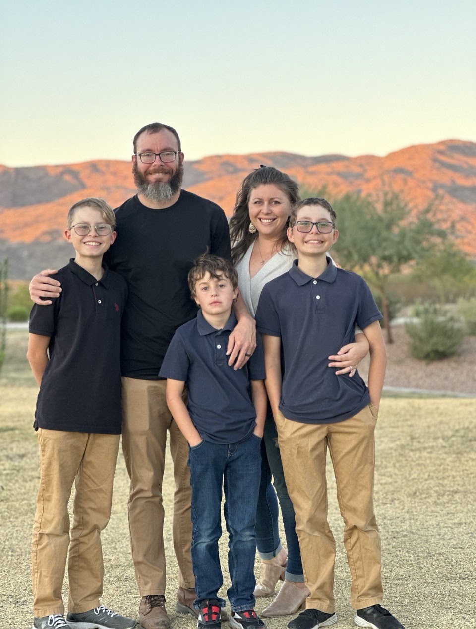 Timothy and family from Bearded Junk Removal