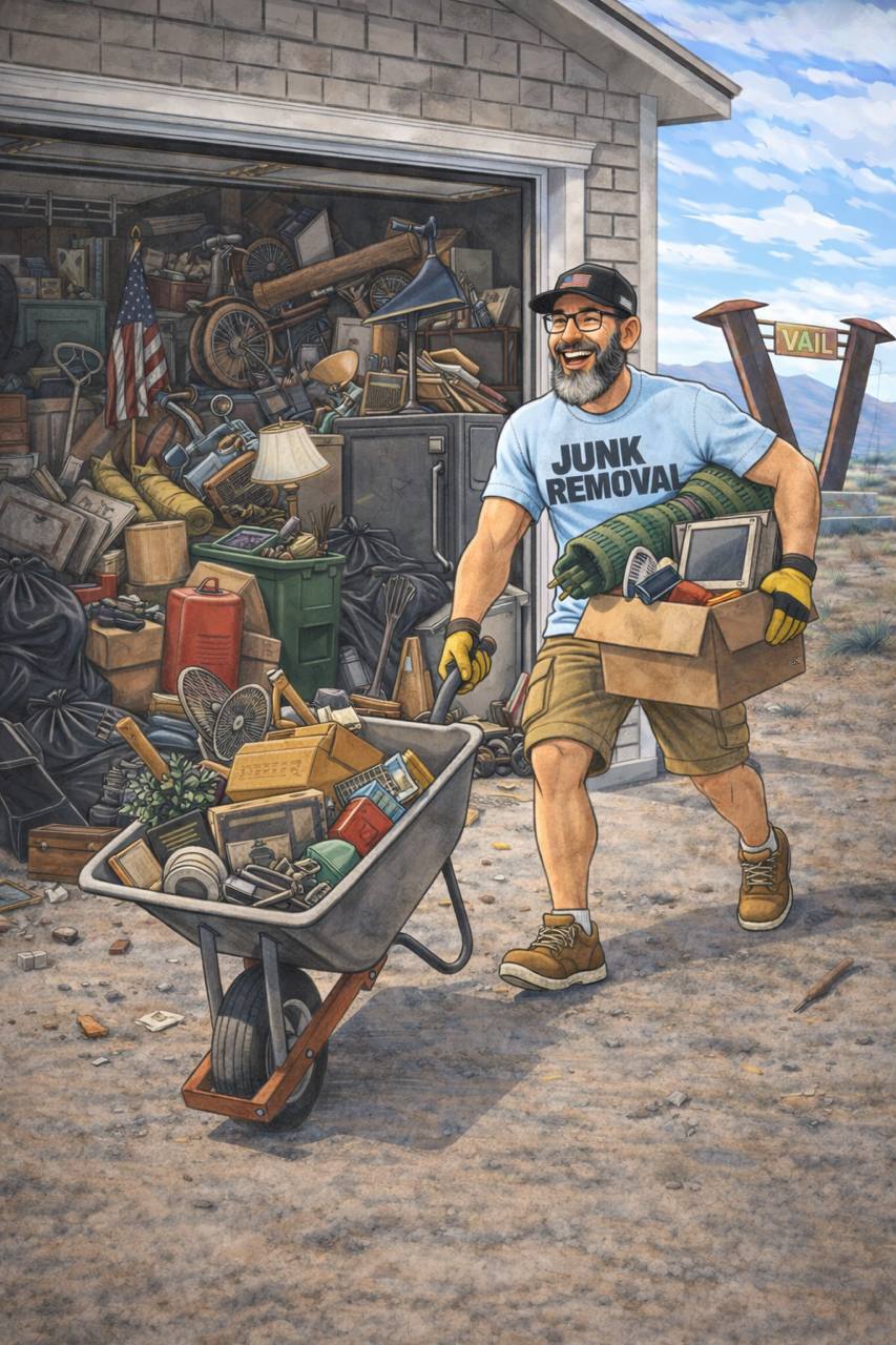 Garage cleanout service in Tucson Arizona