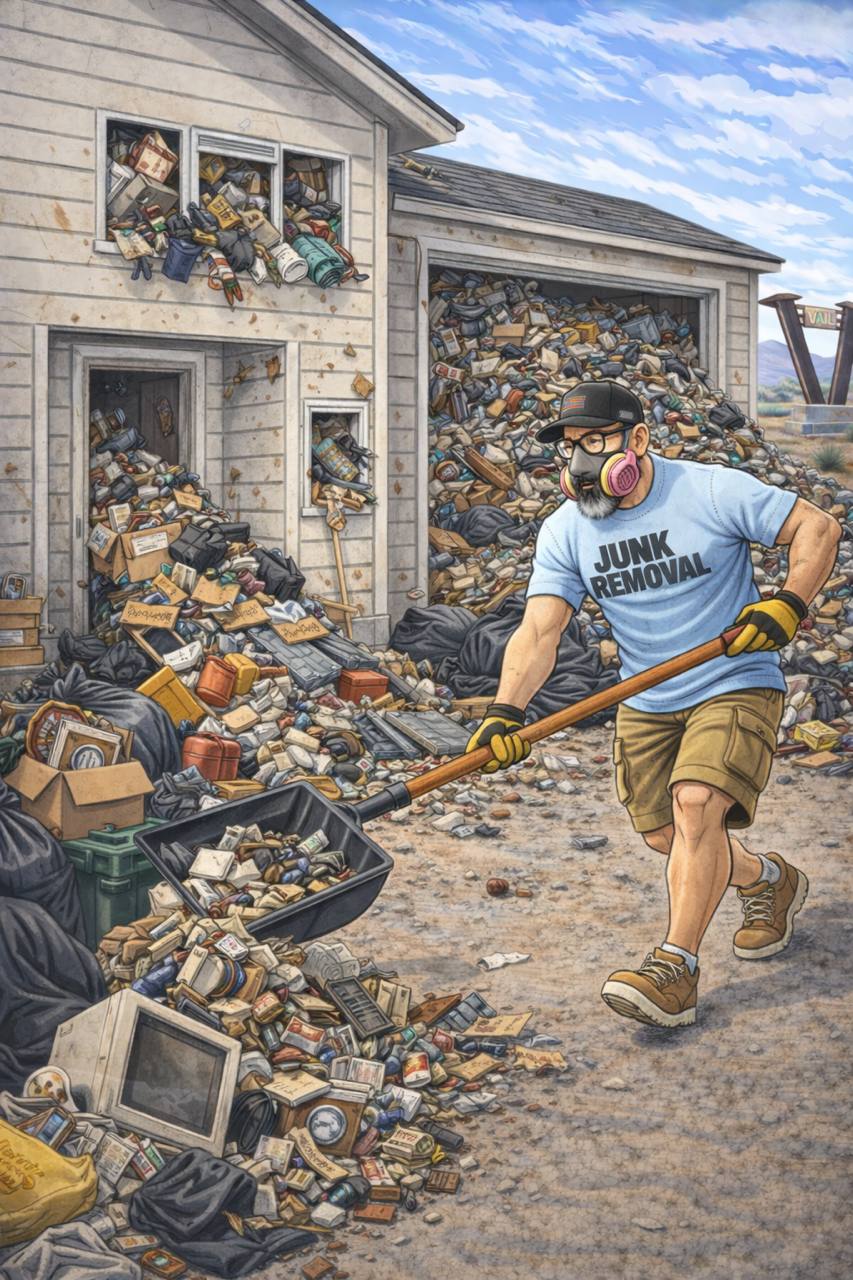 Hoarder cleanout service in Vail Arizona