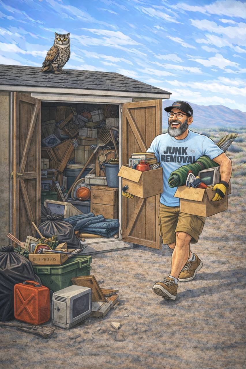 Shed cleanout service in Vail Arizona